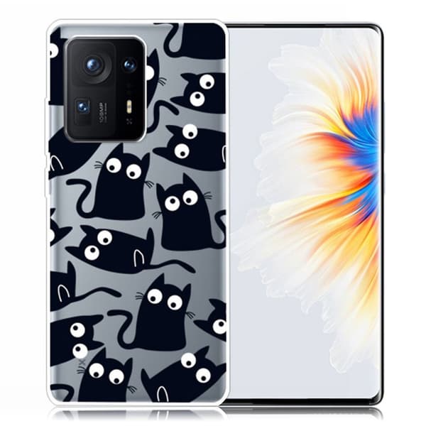 Deco Xiaomi Mix 4 Etui - Kat Stickers Black