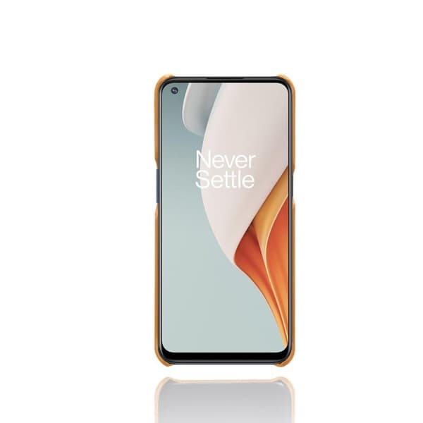 Dual Card Etui OnePlus Nord N100 - Oransje Orange