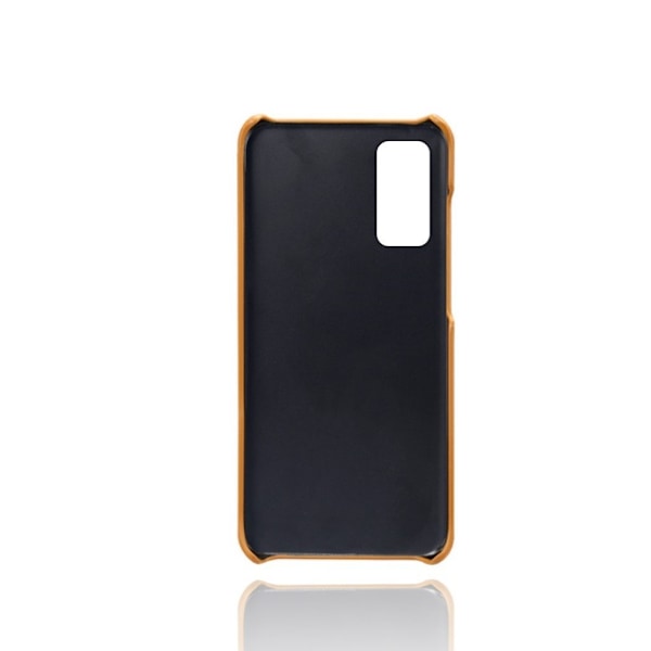 Dual Card Etui Samsung Galaxy S20 Fe 5g / S20 Fe - Brun Brown