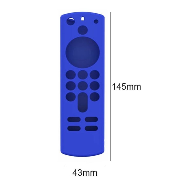 Amazon Fire TV Stick 4K (3rd) Y27 silicone controller cover - Bl Blå
