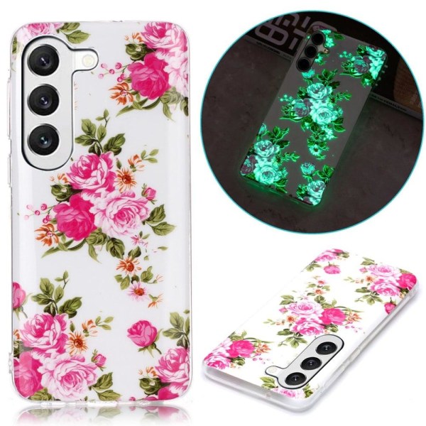 Deco Samsung Galaxy S23 skal - Rosblomma Rosa