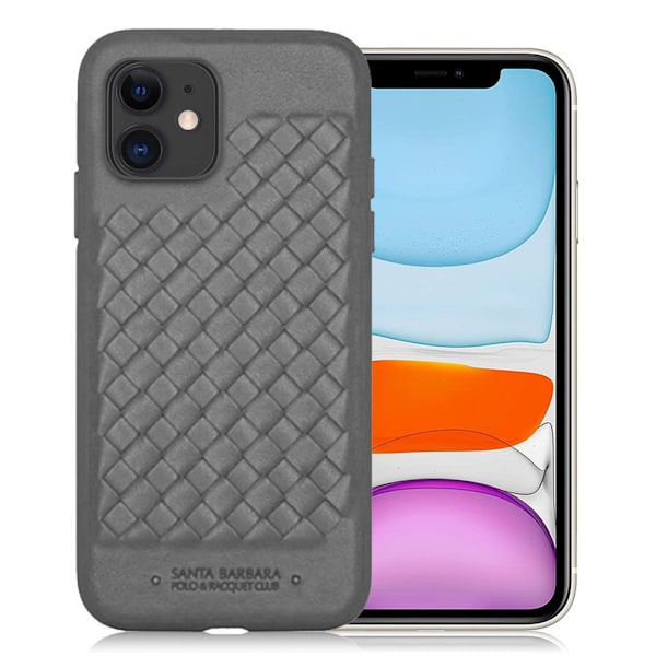 Ravel - Santa Barbara Polo & Racquet Club - iPhone 11 - Ase Harmaa Silver grey