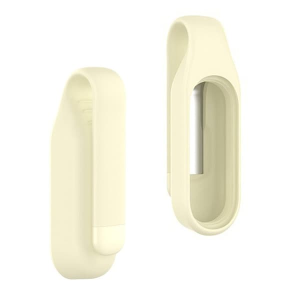 Xiaomi Mi Smart Band 4 / 3 silikon spenne ramme - Gul Yellow
