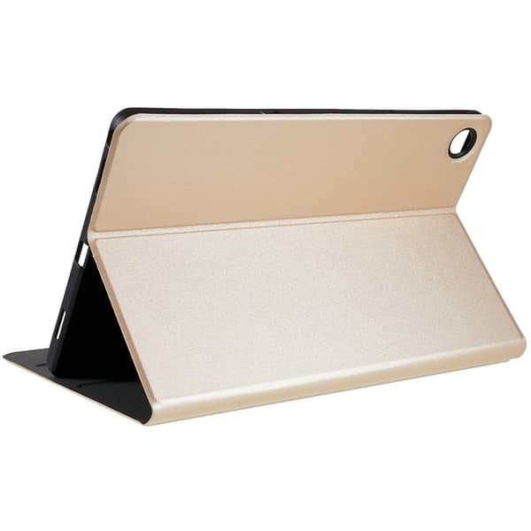 Lenovo Tab M10 Plus (Gen 3) enkelt läderfodral - Guld Guld