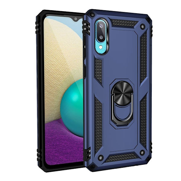 Bofink Combat Samsung Galaxy M02 / A02 Etui - Blå Blue
