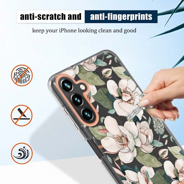 Super Slim och Hållbar Mjukskal till Samsung Galaxy A34 5G - Hc001 Green Gardenia Grön