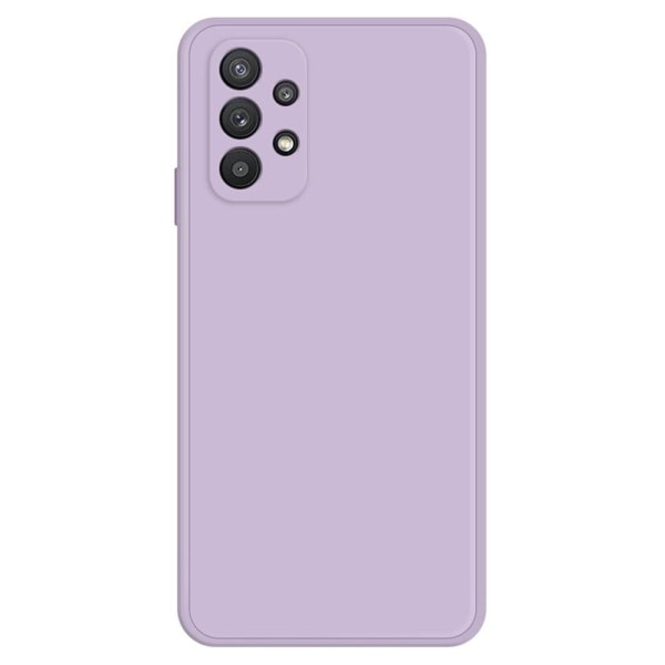 Viistetty pudotuksenestokumi Samsung Galaxy M32 5G:lle - Violetti Purple