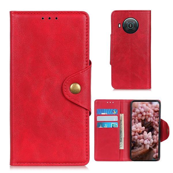 Alpha läder Nokia X10 / Nokia X20 fodral - Rosa Rosa