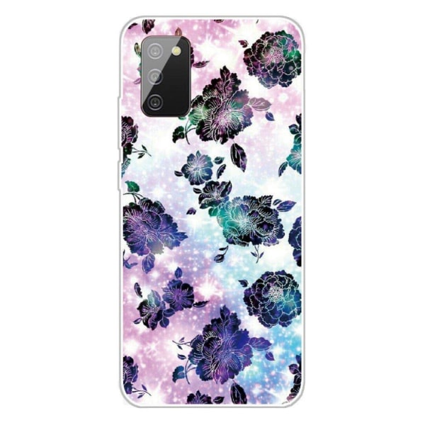 Deco Samsung Galaxy A02s etui - blomstermønster Multicolor