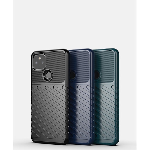 Thunder Google Pixel 5a skal - Blå Blå