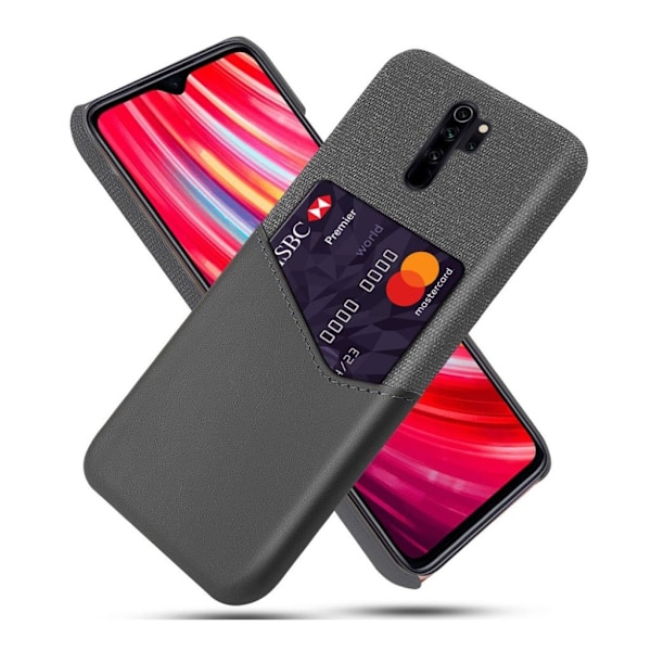 Bofink Xiaomi Redmi Note 8 Pro-Kort Deksel - Grå Silver grey