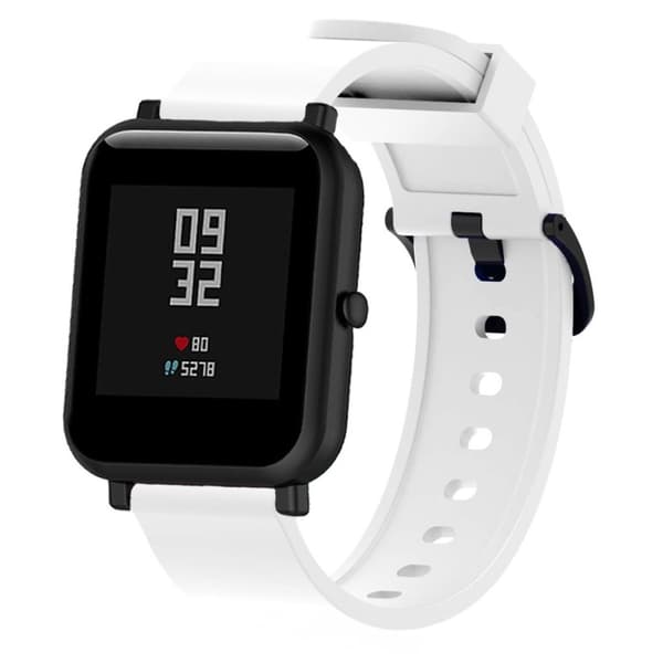 Huami Amazfit silikoneurrem - hvid White