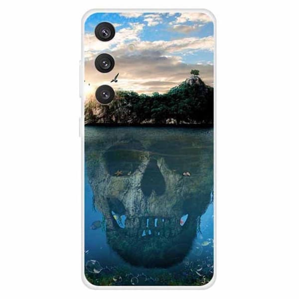 Imagine Samsung Galaxy S24 cover - Kranie-Bjerg Blue