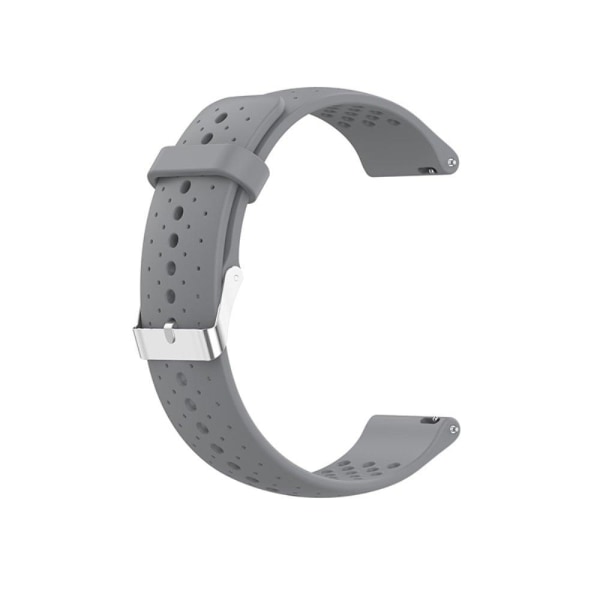 Polar Grit X / Vantage M / M2 åndbar silikone urrem - Grå Silver grey