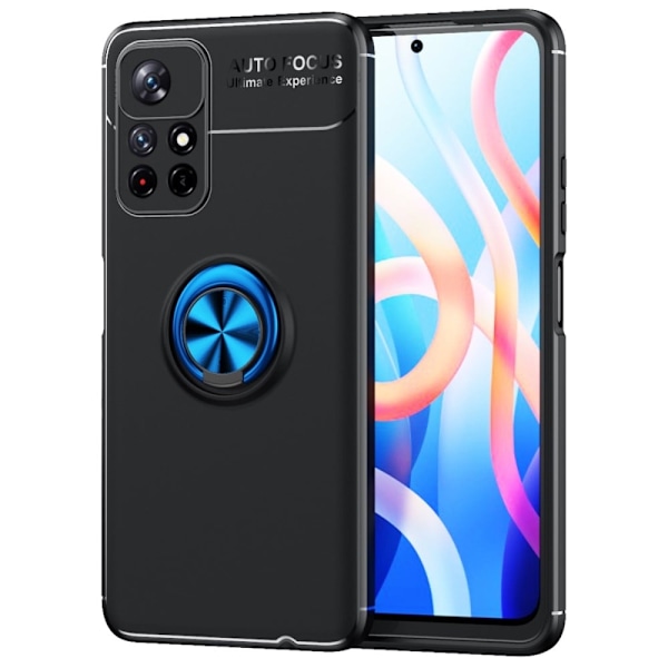 Ringo Etui Xiaomi Redmi Note 11T 5G / Note 11s 5g - Sort / Blå Black