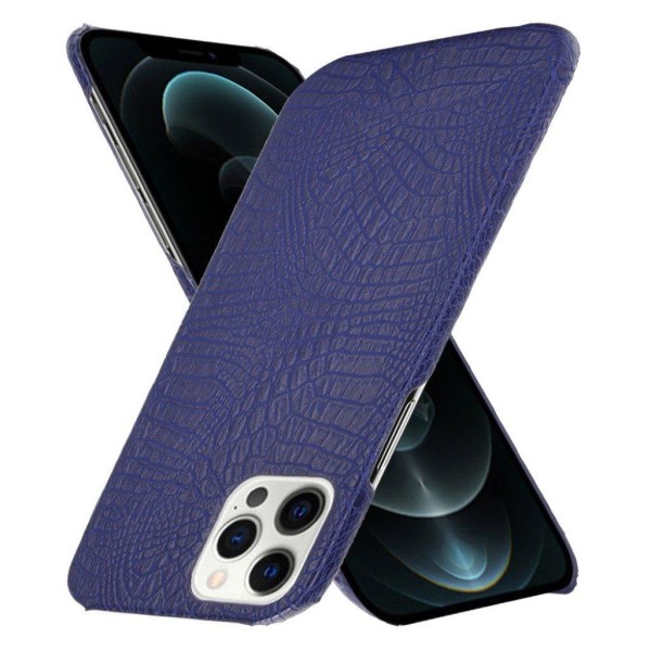 Croco case - iPhone 12 Pro Max - Dark Blue Blue