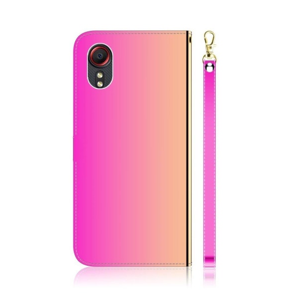 Mirror Samsung Galaxy Xcover 5 flip case - Rose Pink