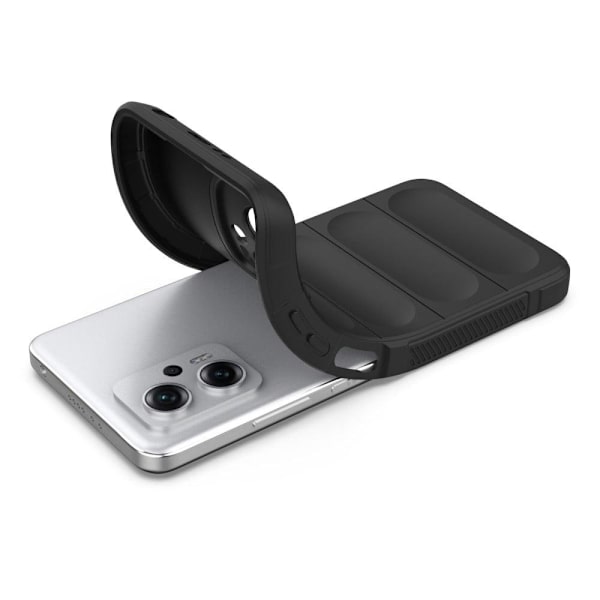 Mjukt greppformat Xiaomi Redmi Note 11T Pro Plus / Xiaomi Redmi Note 11T Pro / Xiaomi Poco X4 GT skal - Svart Svart