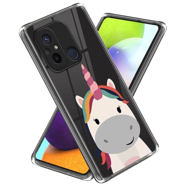 Deco Xiaomi Redmi 12C cover - Hest Multicolor