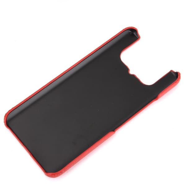 Croco Etui Asus Zenfone 7 / 7 Pro - Rød Red
