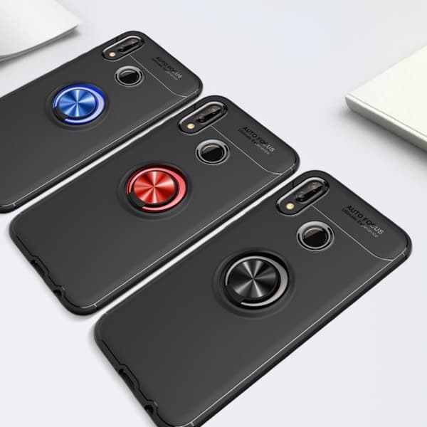 Huawei P20 Lite moderni suojakuori - Musta, punainen Red