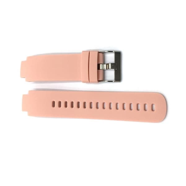 Amazfit Verge 3 silikoni kellon ranneke   - Pinkki Pink