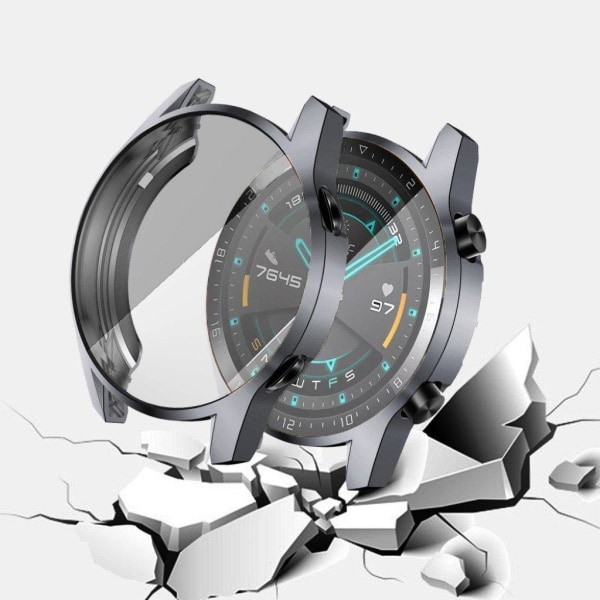 Huawei Watch GT 2 46mm galvaniseret etui - Grå Silver grey