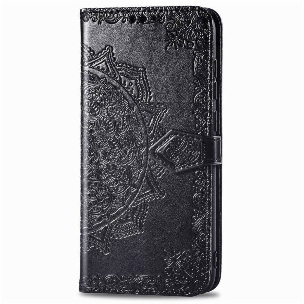 Mandala läder Samsung Galaxy S20 Ultra fodral - Svart Svart
