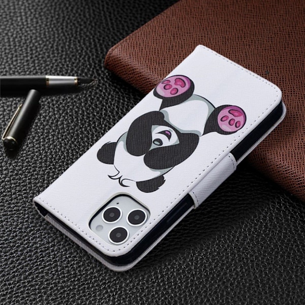 Wonderland iPhone 12 Pro / iPhone 12 flip etui - Genert Sommerfugl White