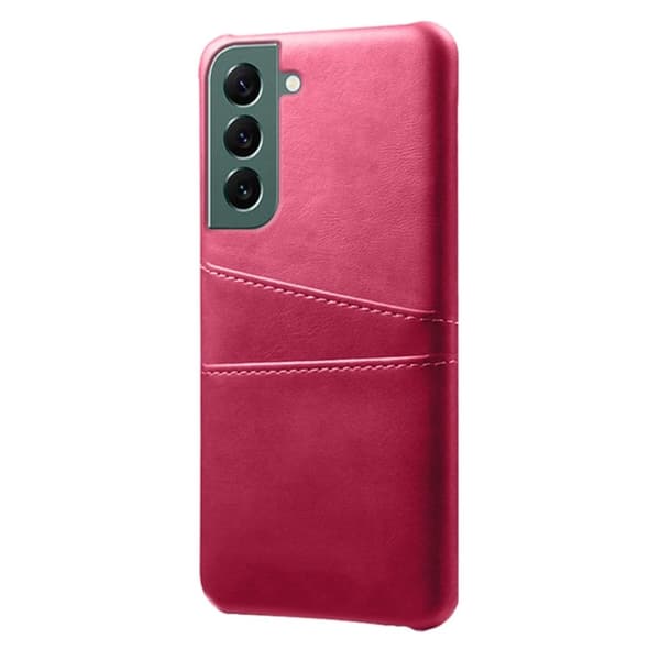 Dual Card Samsung Galaxy S24 Plus deksel - Rosa Pink