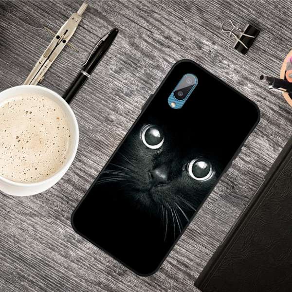 Imagine Samsung Galaxy M02 / A02 Etui - Kat Black