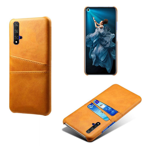 Dual Card Honor 20 cover - Orange Orange