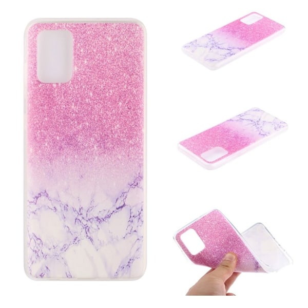 Deco Huawei P40 veske - Marble Texture Multicolor