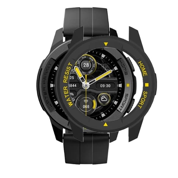 Mibro Watch X1 beskyttelsescover - Sort / Gul Black