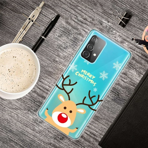 Juleveske til Samsung Galaxy A73 - Hjort Brown
