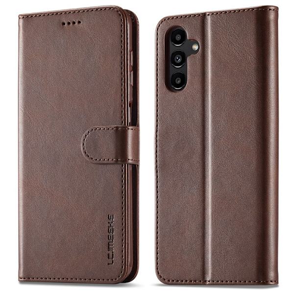 LC.IMEEKE Samsung Galaxy A55 flip case - Ruskea Brown