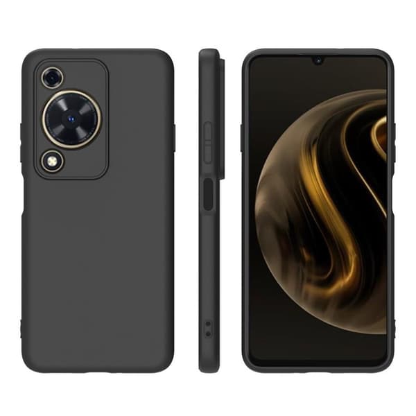 Mykt og matt deksel for Huawei Enjoy 70 / Huawei nova Y72 Black