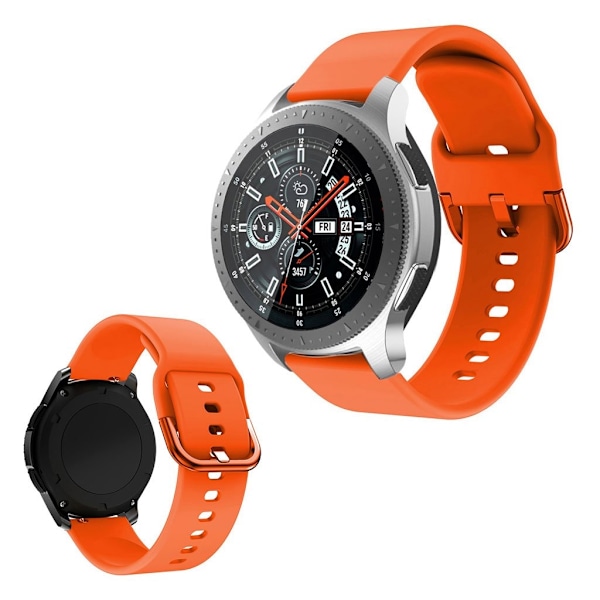 Samsung Gear S3 Active silikoninen kellonauha - Oranssi Orange