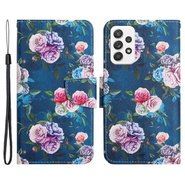 Wonderland Samsung Galaxy A33 5G Flip Etui - Farverig Rose Multicolor