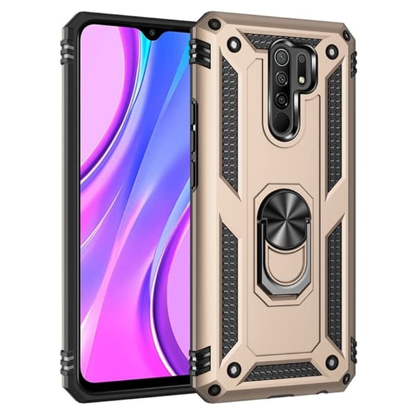Bofink Combat Xiaomi Redmi 9 Etui - Gull Gold