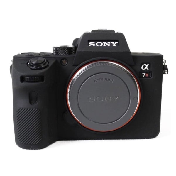 Sony Alpha A9 / A7RIII kamerahus skydd silikon - Svart Svart