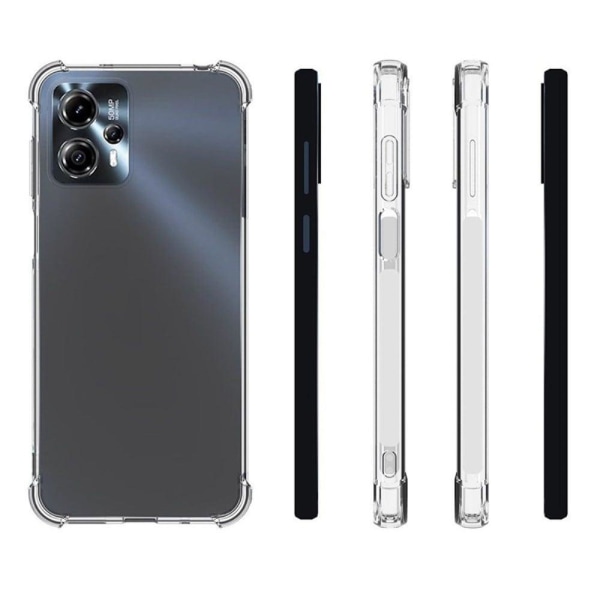 Lux-Case Airbag-skydd för Motorola Moto G23 Transparent