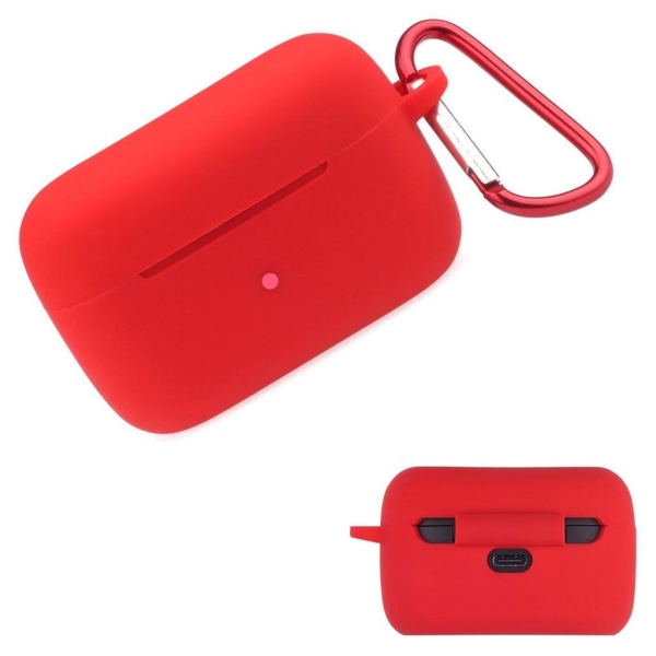 Jabra Elite 85T silicone case with buckle - Red Röd