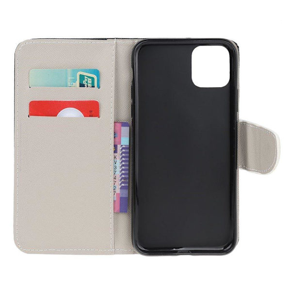 Wonderland Xiaomi Mi 11 Lite 5G / Mi 11 Lite Flip Etui - Blå Sommerfugl Blue