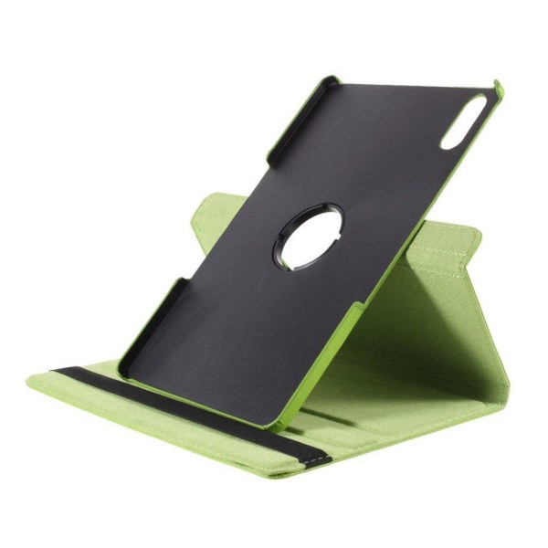 Lenovo Tab P11 Pro 360 rotatable leather case - Green Green