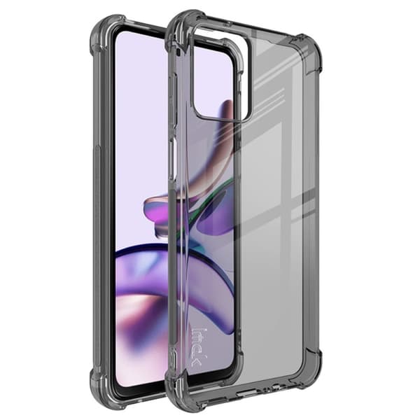 Lux-Case Airbag-skydd för Motorola Moto G53 Svart