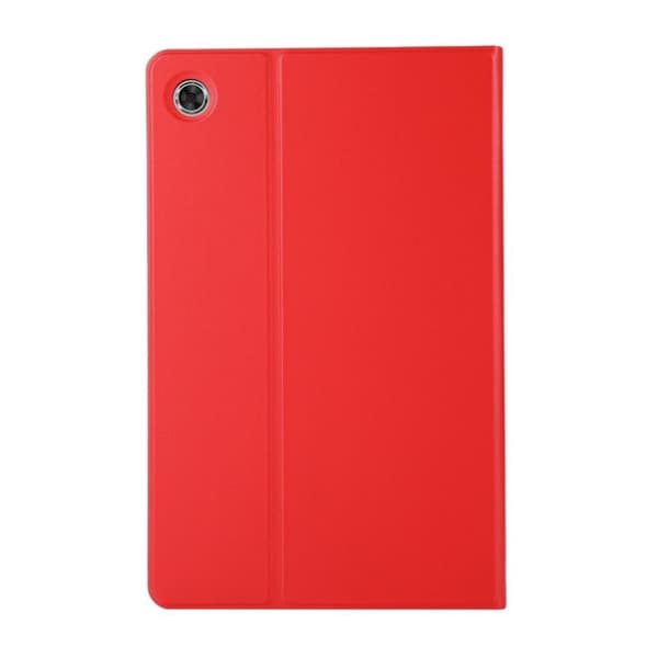 Lenovo Tab M10 HD Gen 2 texturerat läderfodral - Röd Röd