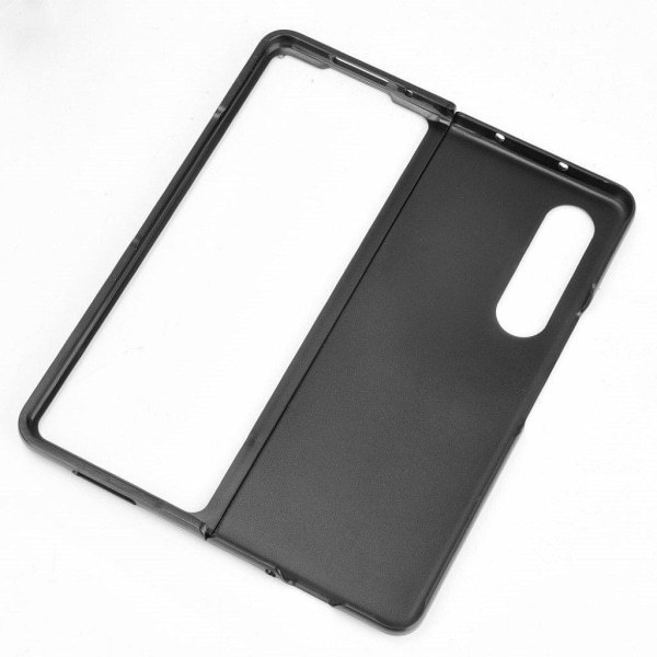 Croco Suojakotelo Samsung Galaxy Z Fold3 5G - Musta Black