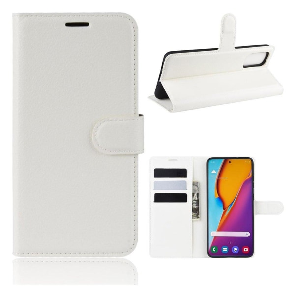 Classic Samsung Galaxy S20 Plus flip kuoret - Valkoinen White