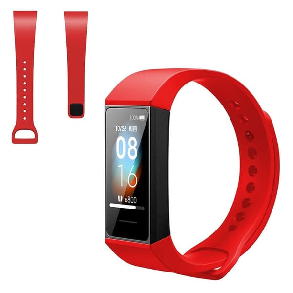 Xiaomi Redmi Watch holdbar silikone-urrem - Rød Red